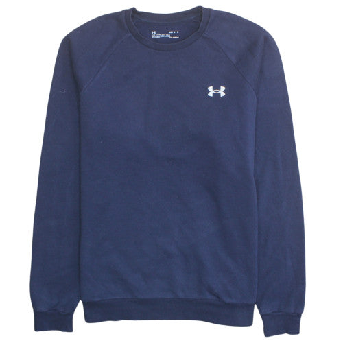 Under Armour Men's Blue Medium Crew Neck Pullover Sweatshirt