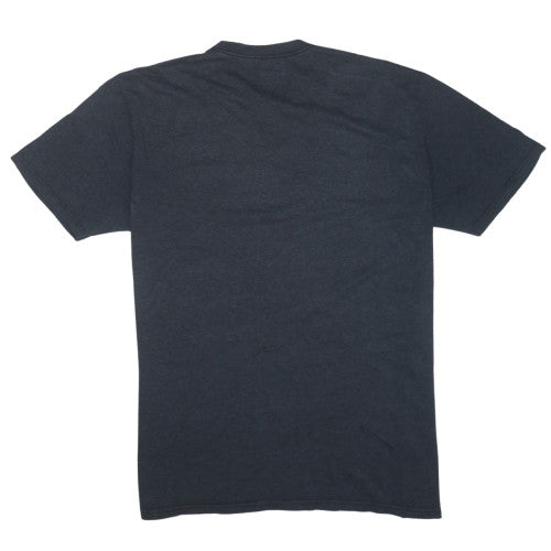 Quiksilver Men's Grey XL Graphic Surf Logo Short Sleeve T-Shirt