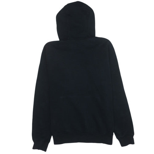 Nike Women's Black Pullover Hoodie Small Cotton Fleece Logo Sweatshirt