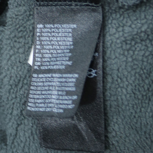 The North Face Men's Black Full Zip Fleece Hoodie Size L