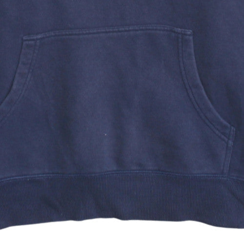 Champion Men's Navy Blue Pullover Hoodie L Logo Athleticwear