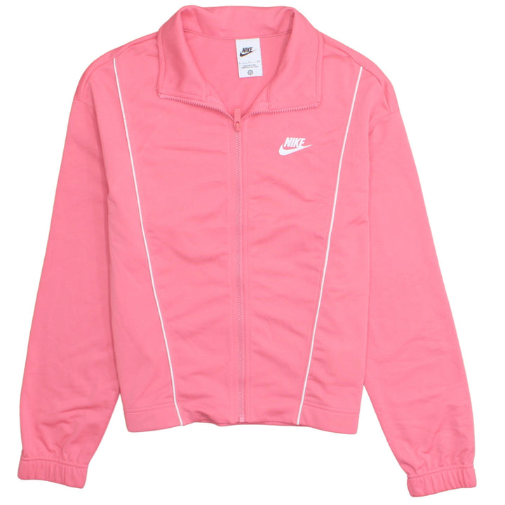 Nike Women's Pink Track Jacket S Full Zip Lightweight Activewear