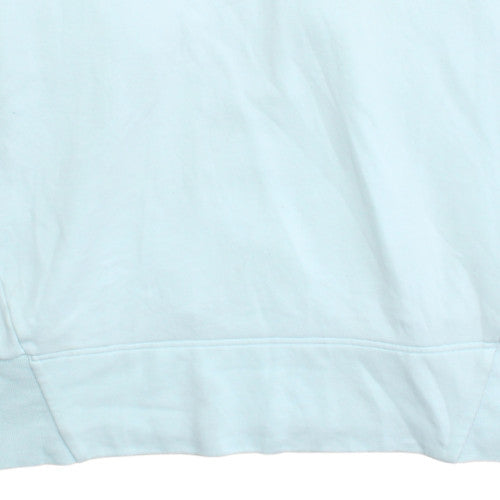 Adidas Womens Blue 3XL Pullover Hoodie Cotton Blend