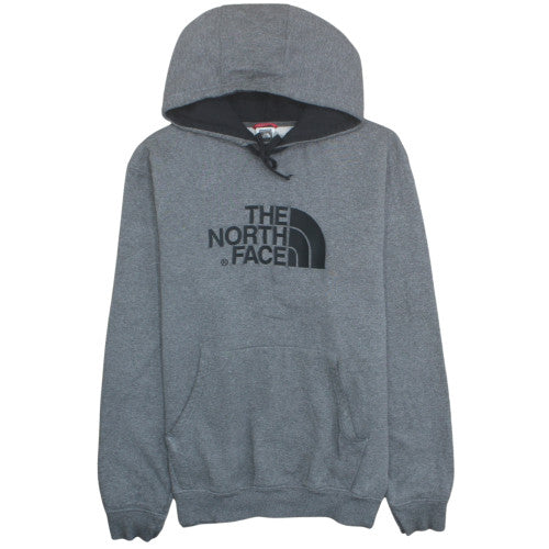 The North Face Men’s Grey XL Pullover Hoodie Fleece Lined Sweatshirt