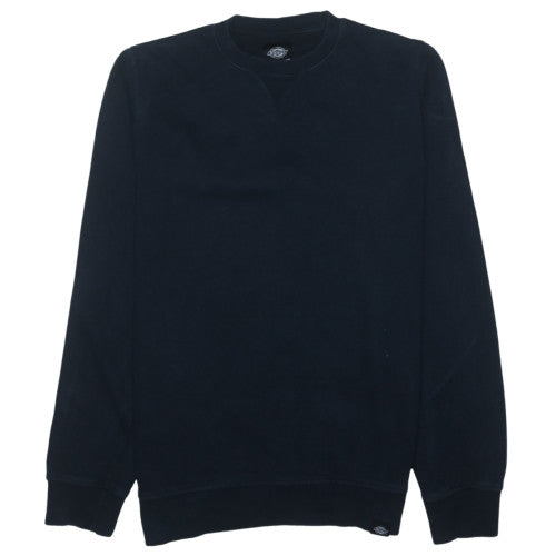 Dickies Men's Black Medium Crew Neck Cotton Sweatshirt