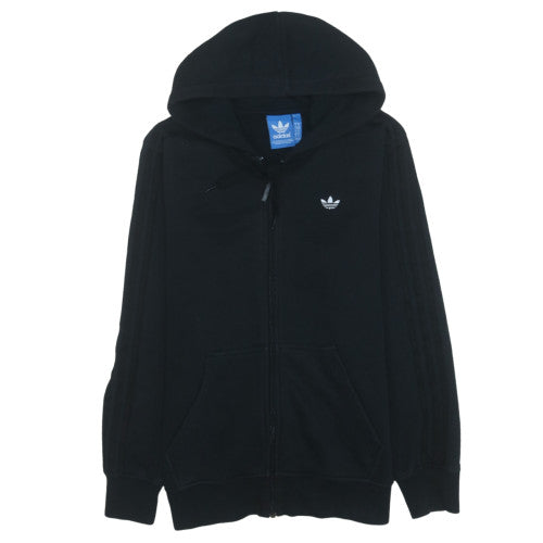 Adidas Men's Black Full Zip Hoodie Size M Regular Fit Sportswear