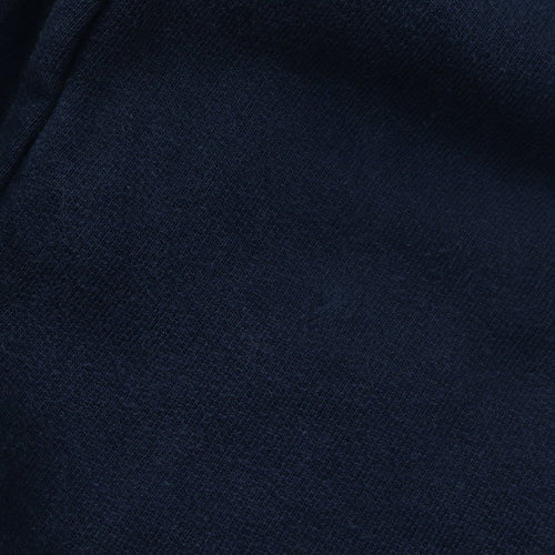 The North Face Men's Blue Pullover Hoodie Medium Cotton Logo