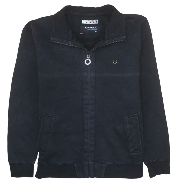 O’Neill Men’s Black Superfleece Full Zip Sweatshirt Medium