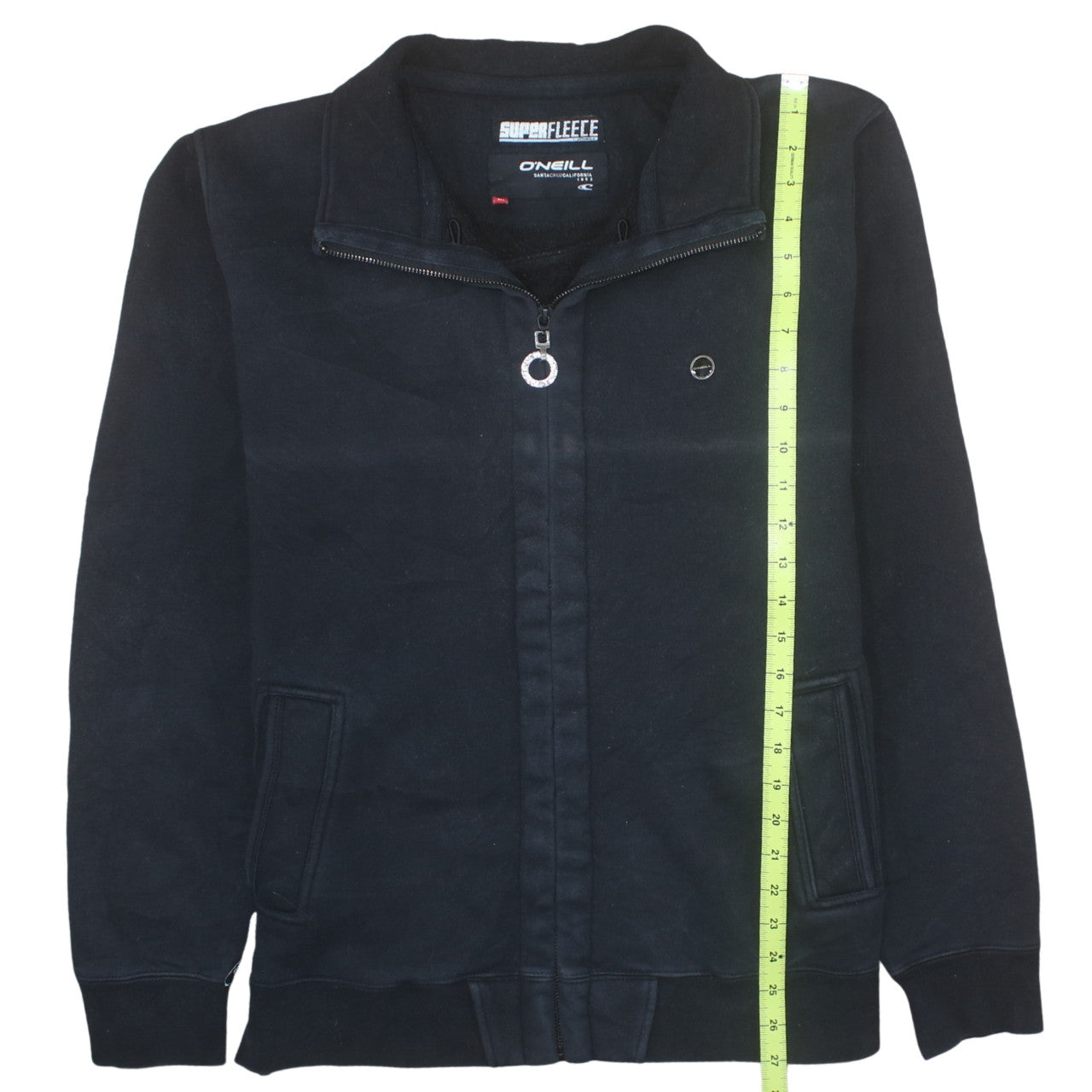 O’Neill Men’s Black Superfleece Full Zip Sweatshirt Medium