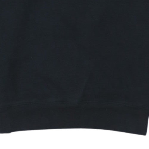 GAP Women Black Small Crew Neck Pullover Sweatshirt