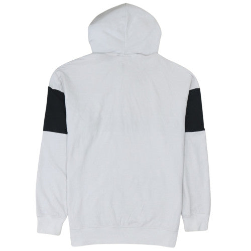 Calvin Klein Men's White Pullover Hoodie Medium Logo Design