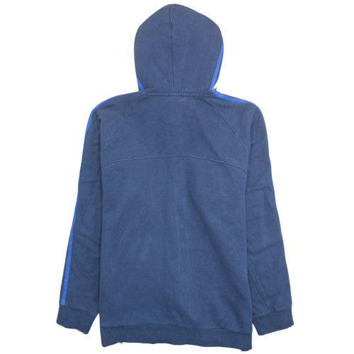 Adidas Men's Blue Full Zip Hoodie L Sports Fleece Jacket