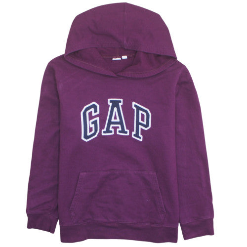 GAP Womens Purple Pullover Hoodie Large Cotton Blend Casual