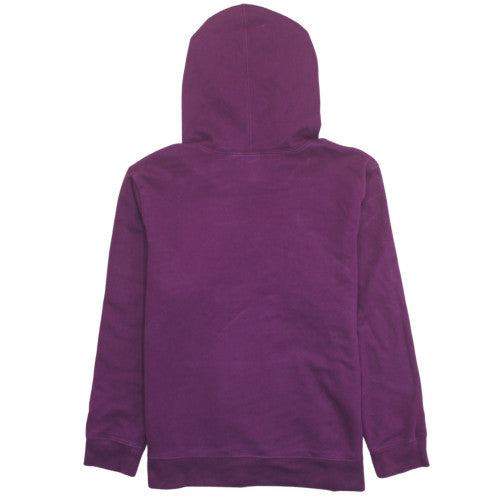 GAP Womens Purple Pullover Hoodie Large Cotton Blend Casual