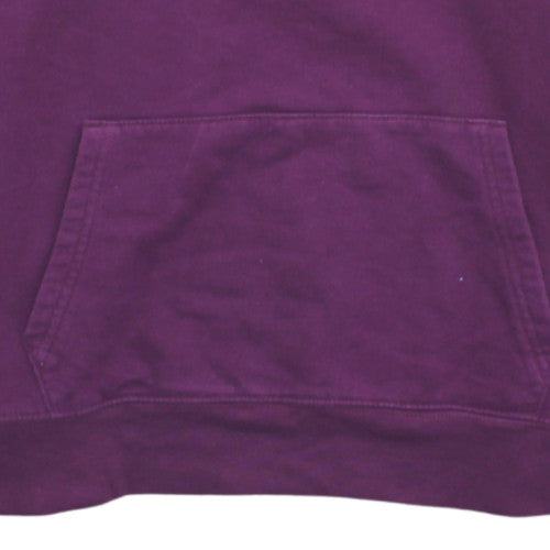 GAP Womens Purple Pullover Hoodie Large Cotton Blend Casual