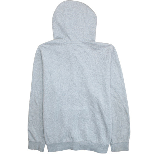 Nike Men's Grey XL Full Zip Fleece Hoodie Sweatshirt