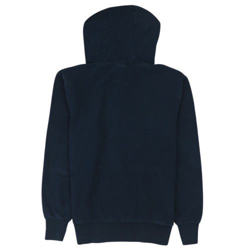 Ellesse Mens Blue Pullover Hoodie Size L Logo Fleece Sweatshirt