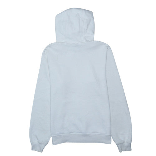 Nike Women’s White Pullover Hoodie Medium Cotton Blend Logo Sweatshirt