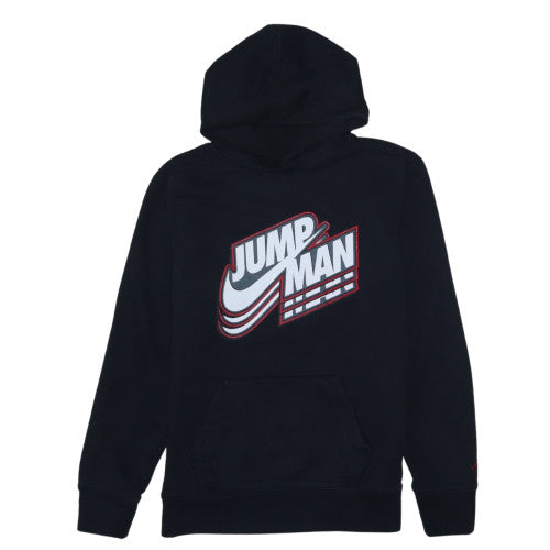 Jordan Boys Black XL 13-15 Years Pullover Hoodie with Jumpman Logo