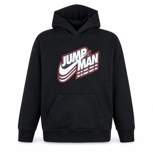 Jordan Boys Black XL 13-15 Years Pullover Hoodie with Jumpman Logo