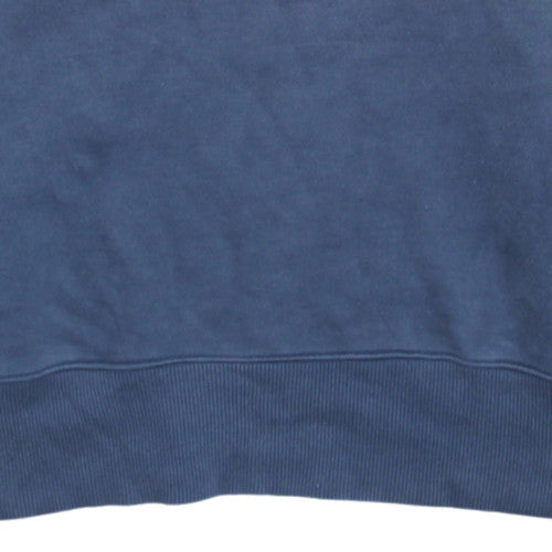 Tommy Jeans Men's Blue L Pullover Sweatshirt Crew Neck Logo