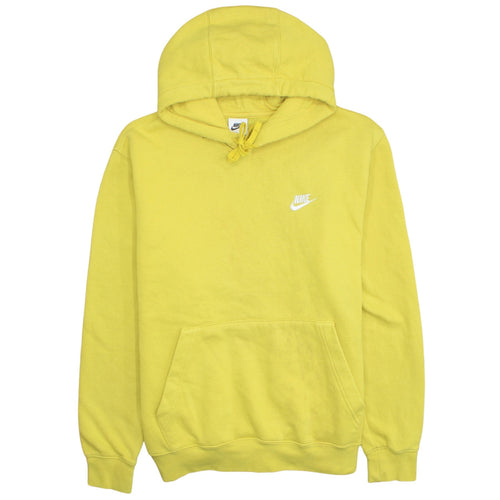 Nike Men’s Yellow Pullover Hoodie XL Fleece Sweatshirt