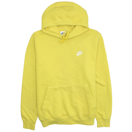 Nike Men’s Yellow Pullover Hoodie XL Fleece Sweatshirt
