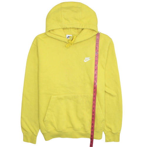 Nike Men’s Yellow Pullover Hoodie XL Fleece Sweatshirt