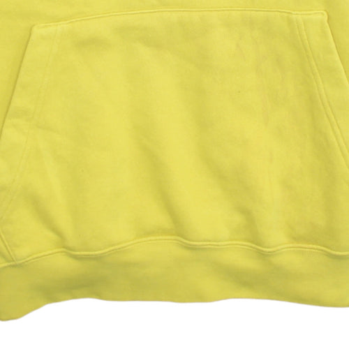 Nike Men’s Yellow Pullover Hoodie XL Fleece Sweatshirt
