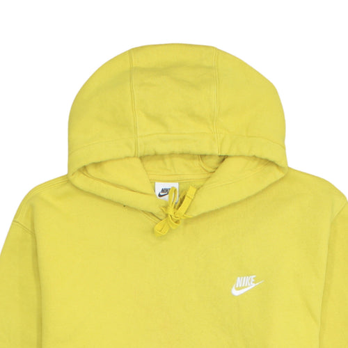 Nike Men’s Yellow Pullover Hoodie XL Fleece Sweatshirt