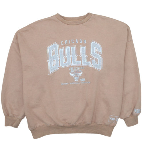 NBA Chicago Bulls Women's Beige XS Pullover Sweatshirt