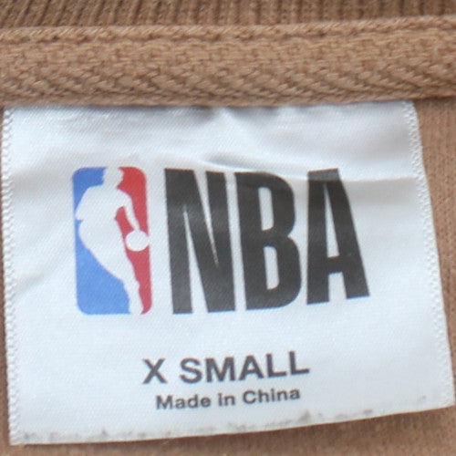 NBA Chicago Bulls Women's Beige XS Pullover Sweatshirt