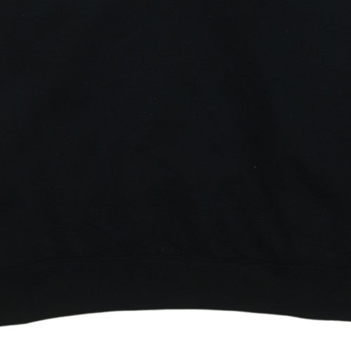 Nike Women's Black XL Pullover Hoodie Logo Graphic Cotton Blend