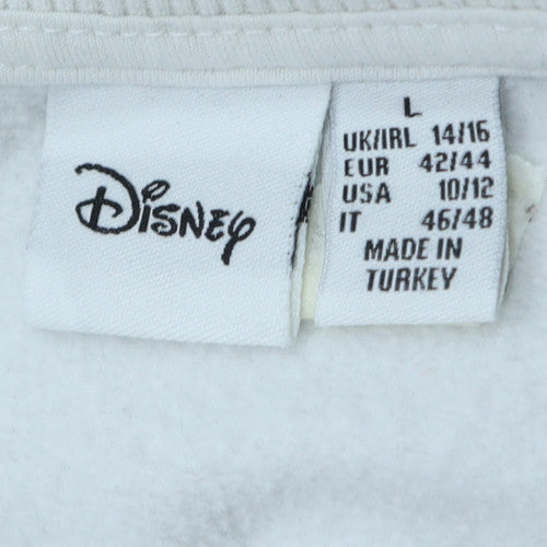 Disney Primark Women Blue Chip 'n' Dale Sweatshirt L Pullover Crew Neck