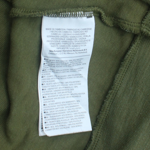 Nike Men's Green M Pullover Crew Neck Logo Sweatshirt