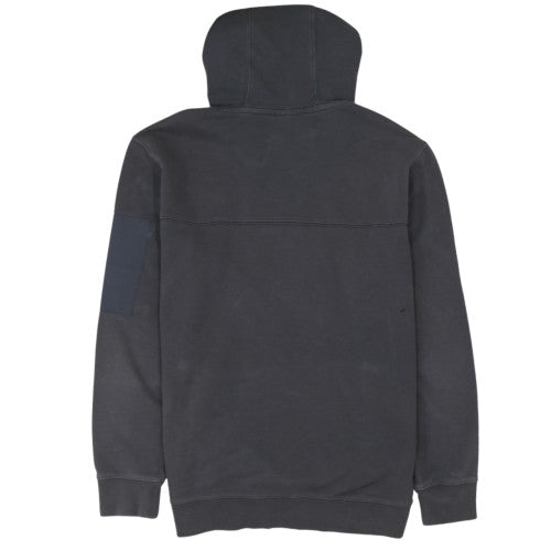Ellesse Mens Black Pullover Hoodie M Cotton Blend Drawstring Pocket