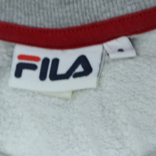 Fila Men's Multicoloured Logo Crew Neck Sweatshirt Size M