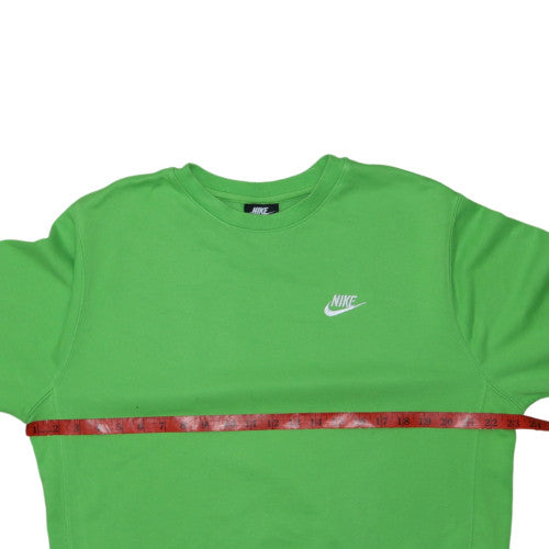Nike Men's Green M Crew Neck Pullover Sweatshirt