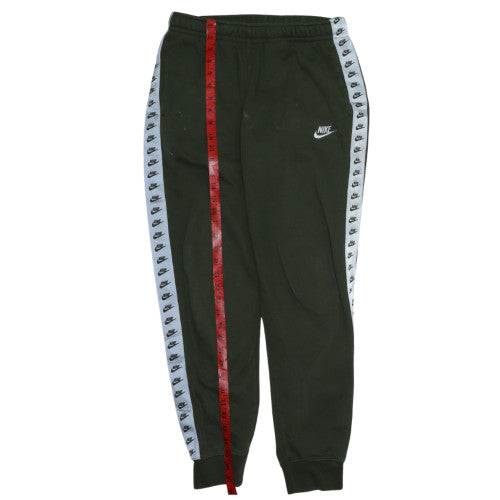 Nike Men's Green Logo Jogger Sweatpants M Regular Fit