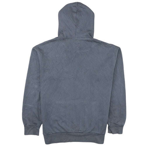 Champion Men's Grey Pullover Hoodie Small Logo Graphic Fleece