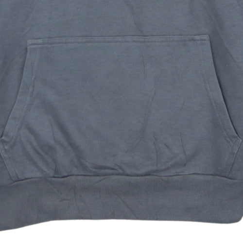 Champion Men's Grey Pullover Hoodie Small Logo Graphic Fleece