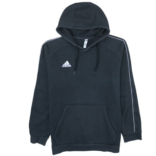 Adidas Men's Black XL Pullover Fleece Hoodie Sportswear