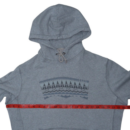 Levi's Mens Grey Pullover Hoodie M Classic Fleece Graphic