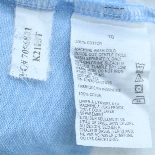 Nautica Men's Blue White Striped Slim Fit Cotton Polo Shirt XL