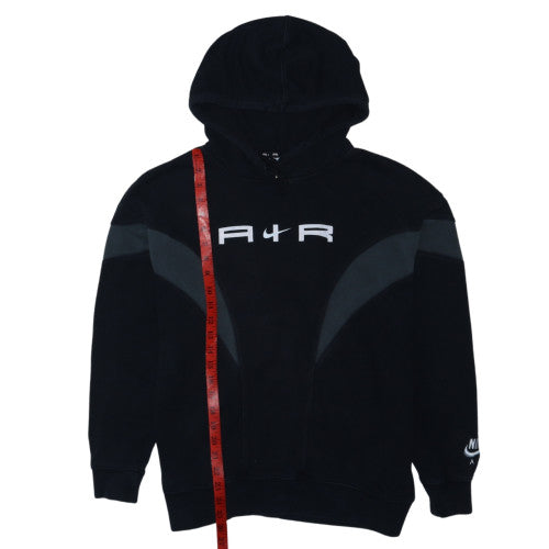 Nike Men's Black Pullover Hoodie Small Regular Fleece Sportswear
