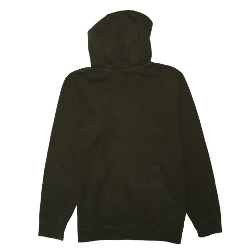 Nike Mens Green Pullover Hoodie L Regular Fit Fleece Sweatshirt