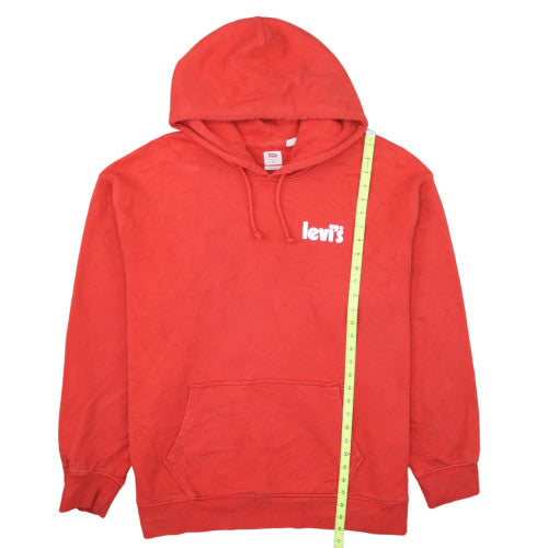 Levi's Men's Red Relaxed Fit Pullover Hoodie XXL