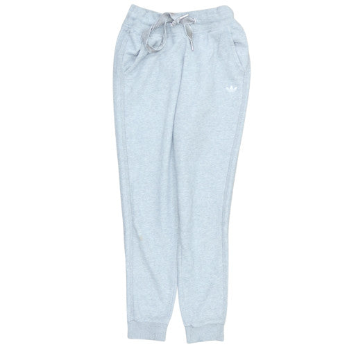 adidas Womens Grey Jogger Sweatpants Size 12 Regular Fit