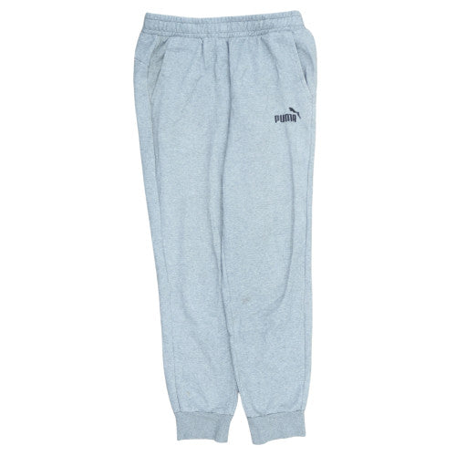 Puma Men’s Grey Jogger Sweatpants Regular Fit M