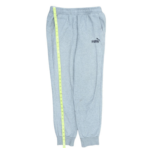Puma Men’s Grey Jogger Sweatpants Regular Fit M